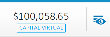 capital virtual con ganancias en etoro