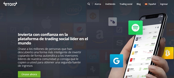 registrarse en etoro