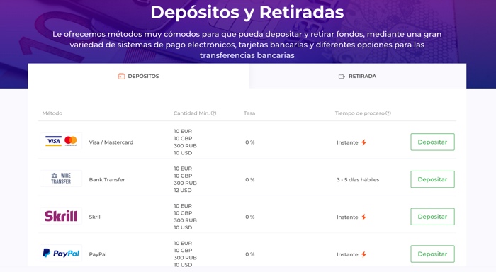 como elegir un broker deposito