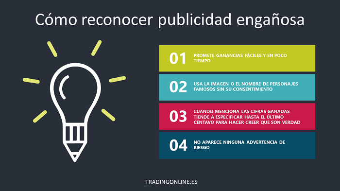 como reconcocer publicidad engañosa