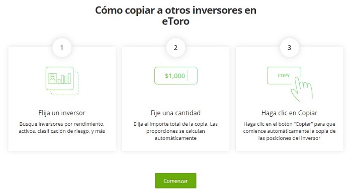 copiar a otros traders con el copy trading no es dificil