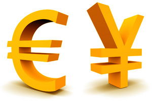 el par de divisas euro yen está entre los más negociado del mundo