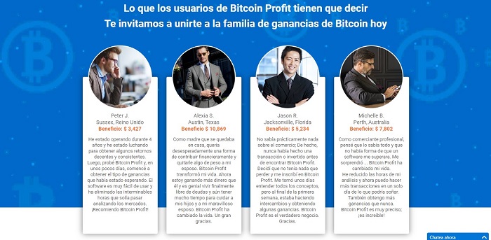 las ganancias de bitcoin profit que no puede cumplir