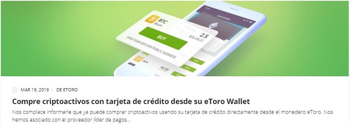 en etoro puede comprar criptomonedas directamente