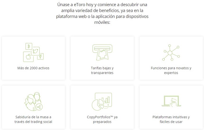 etoro la plataforma con múltiples ventajas