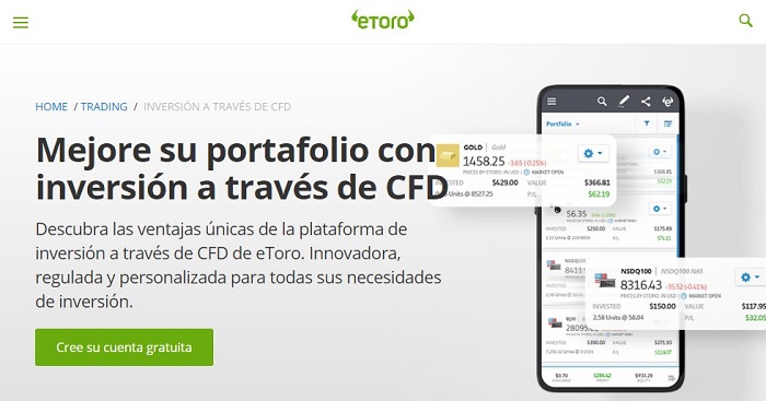 inversion de cfd en etoro