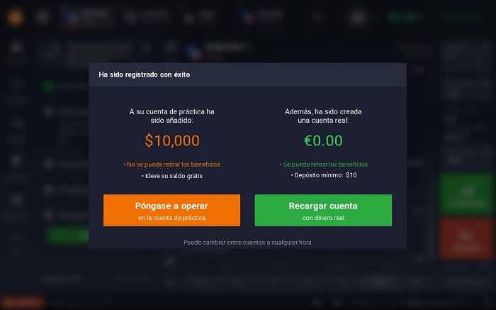 mensaje de bienvenida cuenta de práctica iq option mensaje de bienvenida cuenta de practica