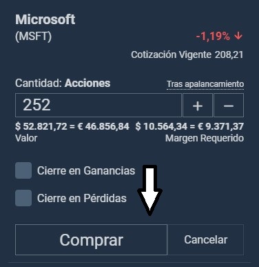 Órdenes pendientes