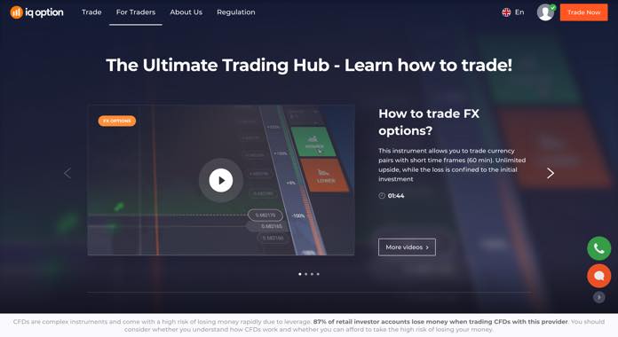 como invertir iq option