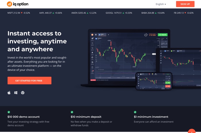 trading forex deposito minimo