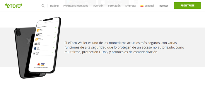 eToro Wallet seguro