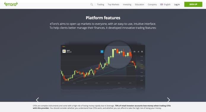 etoro demo plataforma