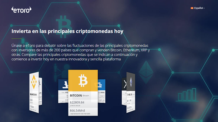 Invertir en Criptomonedas eToro