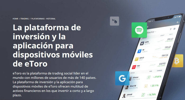 La-plataforma-de-inversión-y-la-aplicación-para-dispositivos-móviles-de-eToro