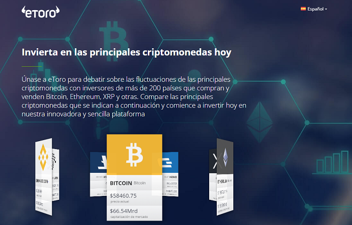 Pronósticos Bitcoin eToro