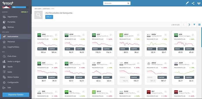 ETF eToro