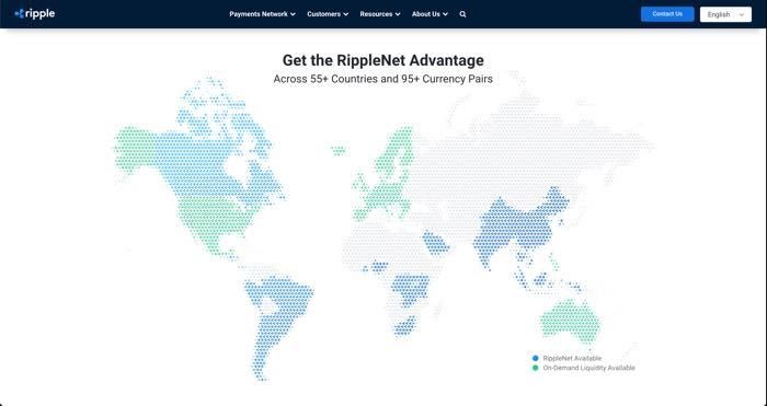 ripple en el mundo