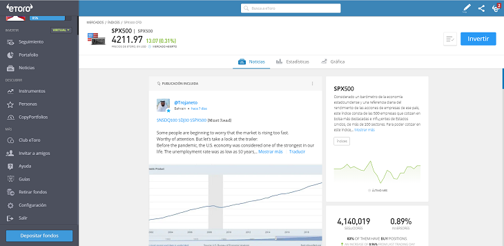 sp500 en etoro