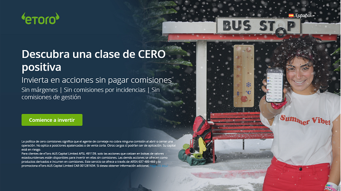 cero comisiones eToro