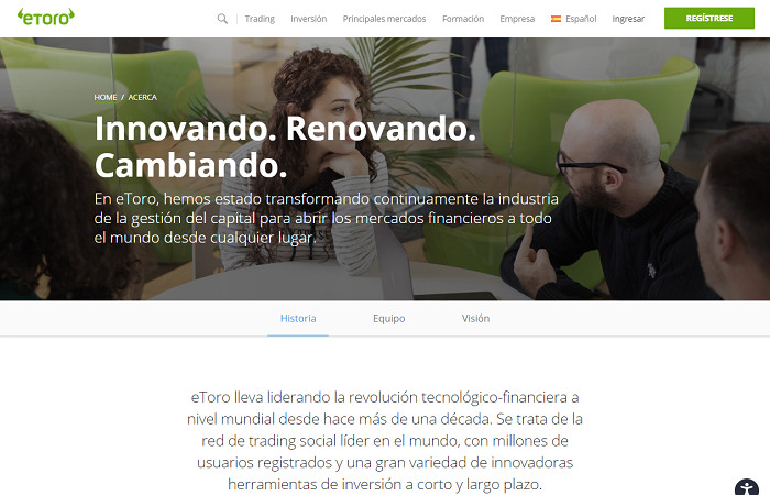 fintech eToro