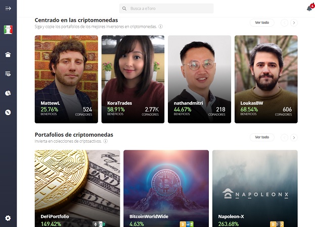 Copy Trading con criptomonedas