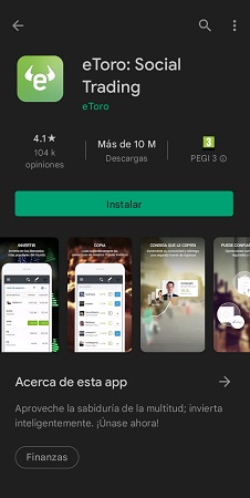 mejor app de trading eToro