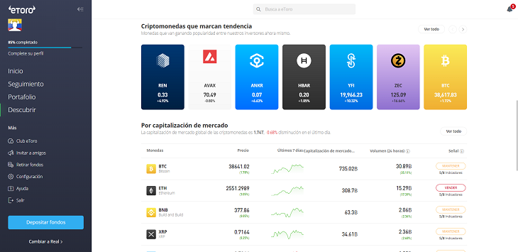 criptomonedas etoro