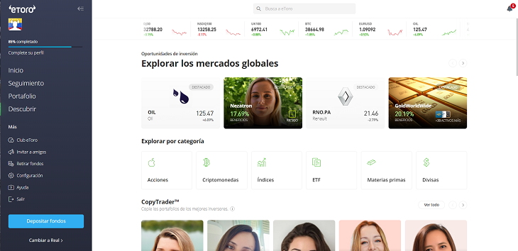 etoro descubrir