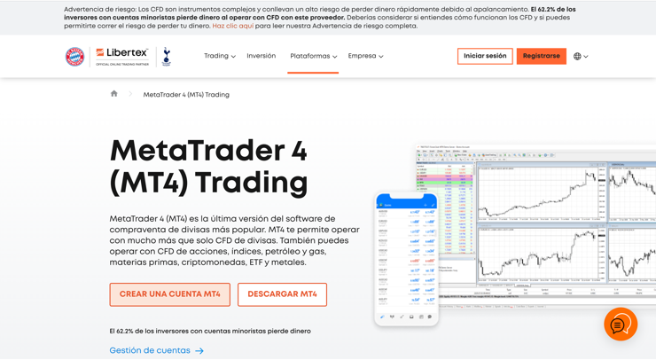 plataforma libertex mt4