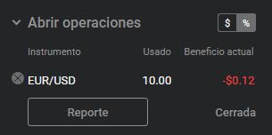 reporte operaciones